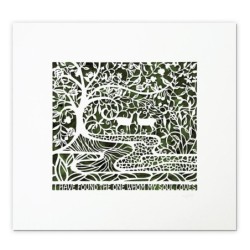 'My Soul Loves' Wall Art - Laser Cut Paper by David Fisher