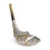 Customizable Silver-Plated Shofar With Hoshen Design - English/Hebrew