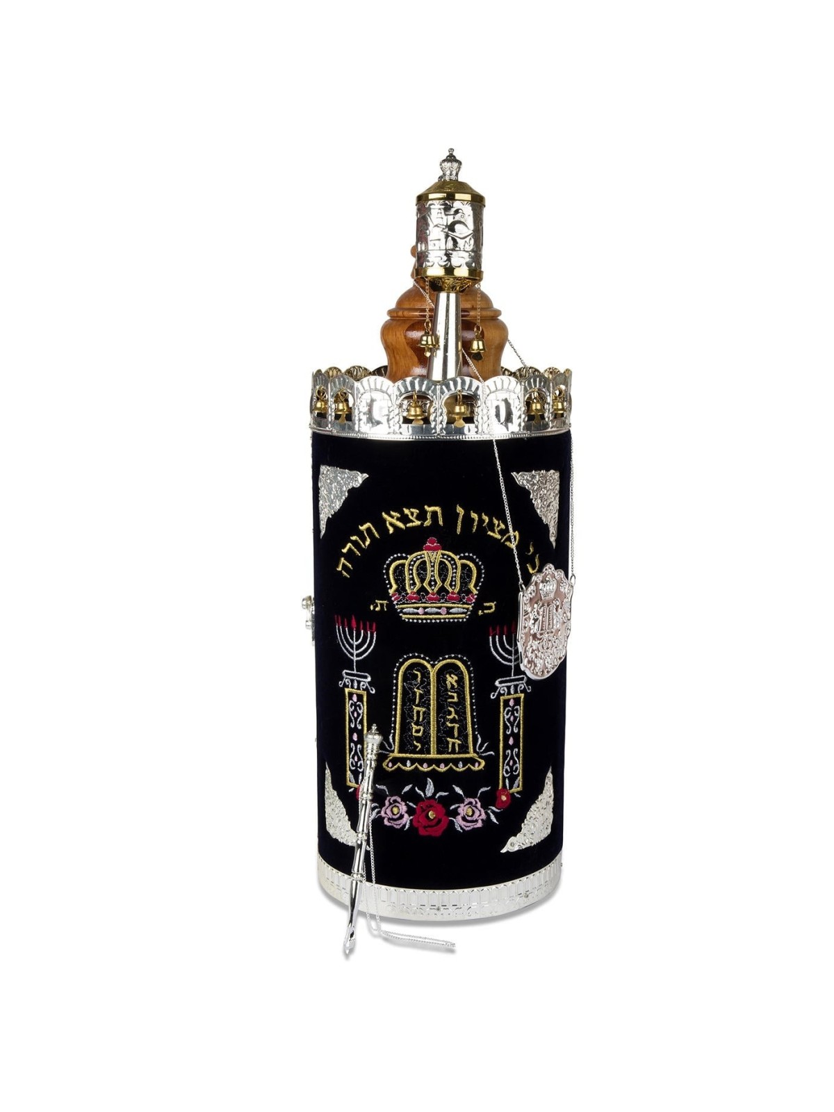 Deluxe Sephardic Torah Scroll Replica - Extra Large