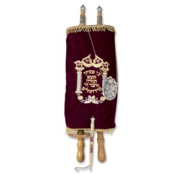 Deluxe Extra Large Torah Scroll Replica