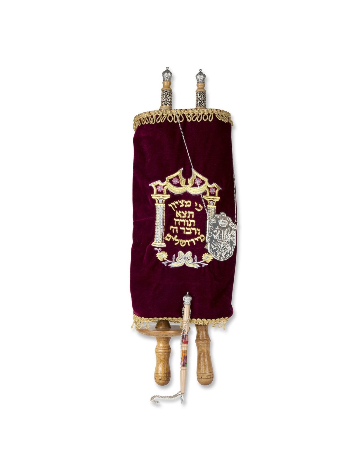 Deluxe Extra Large Torah Scroll Replica