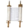 Deluxe Extra Large Torah Scroll Replica