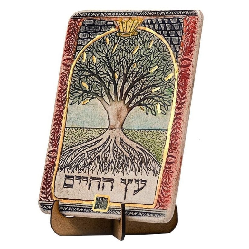 Art in Clay Limited Edition Handmade Ceramic Tree of Life Plaque Wall