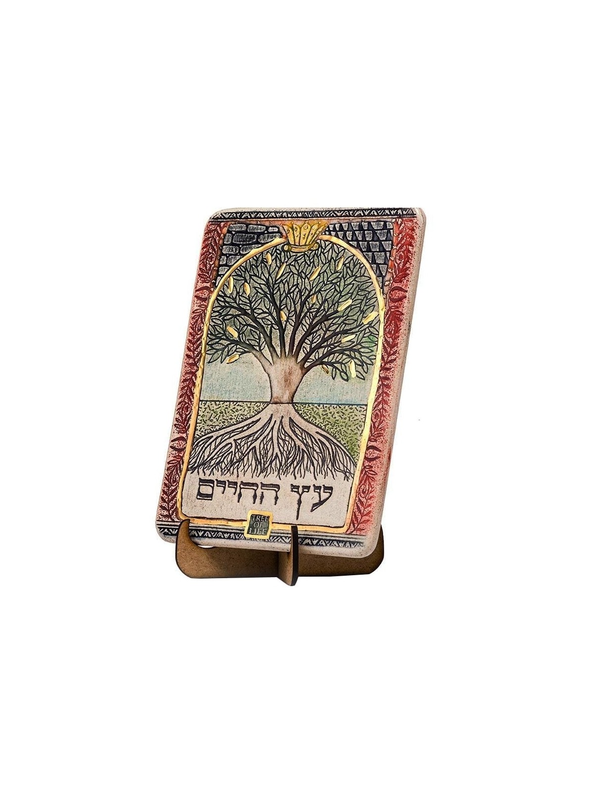 Art in Clay Limited Edition Handmade Ceramic Tree of Life Plaque Wall