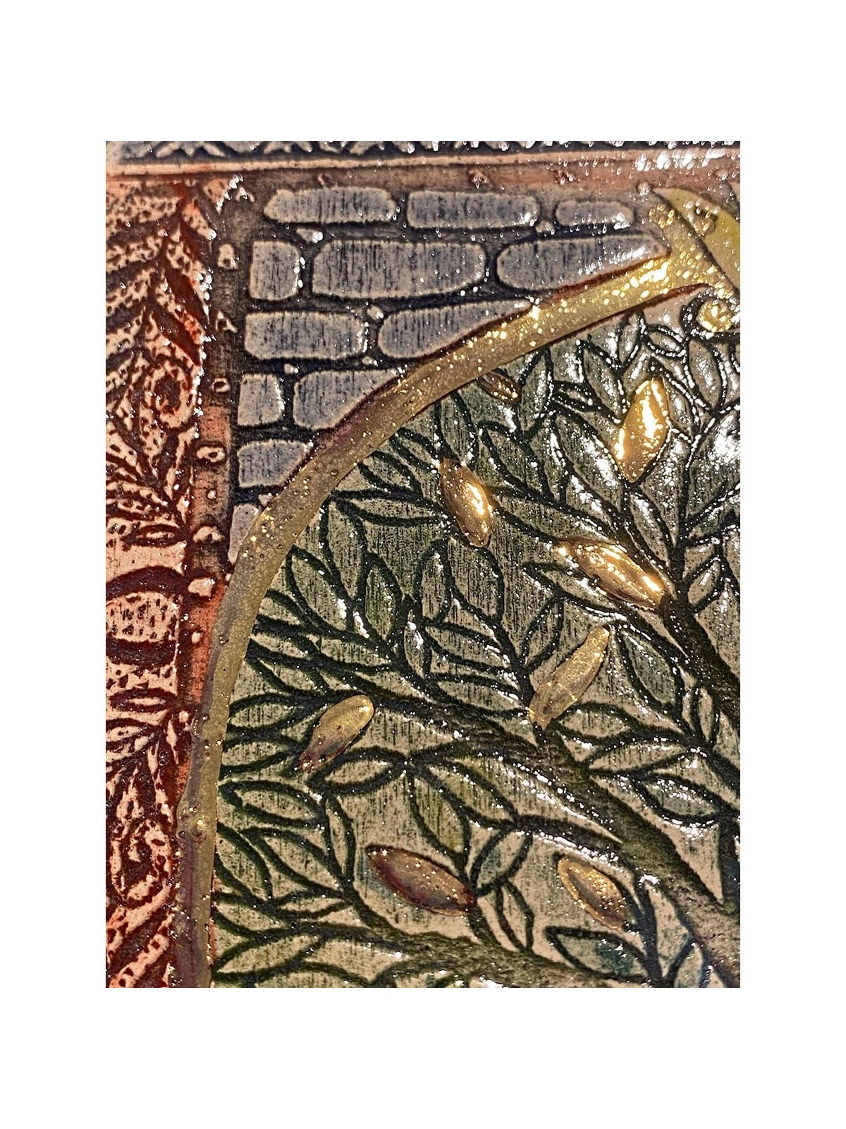 Art in Clay Limited Edition Handmade Ceramic Tree of Life Plaque Wall