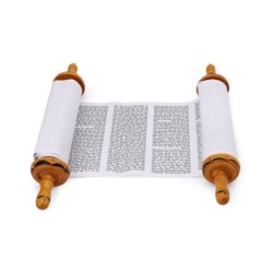 Deluxe Torah Scroll Replica - Small