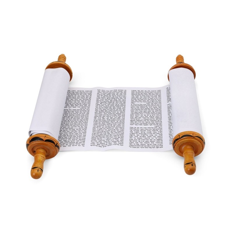 Deluxe Torah Scroll Replica - Small