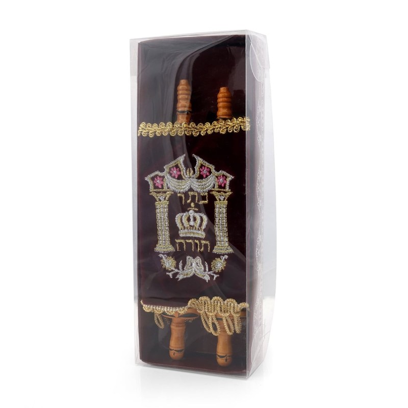 Deluxe Torah Scroll Replica - Small