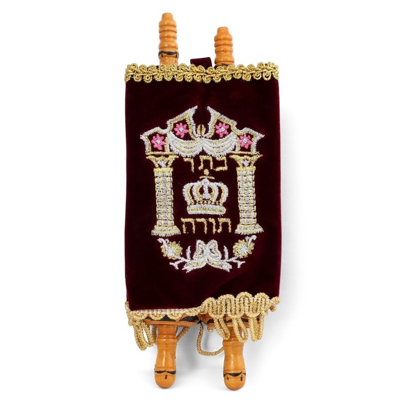 Deluxe Torah Scroll Replica - Small