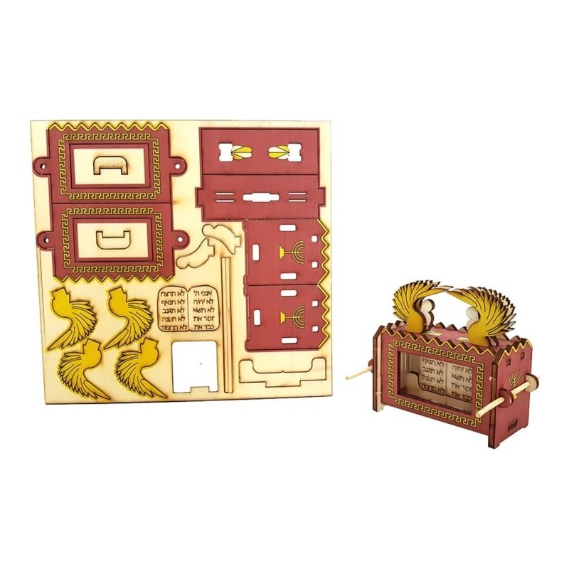 Ark of the Covenant: Do-It-Yourself 3D Puzzle Kit (Colored)