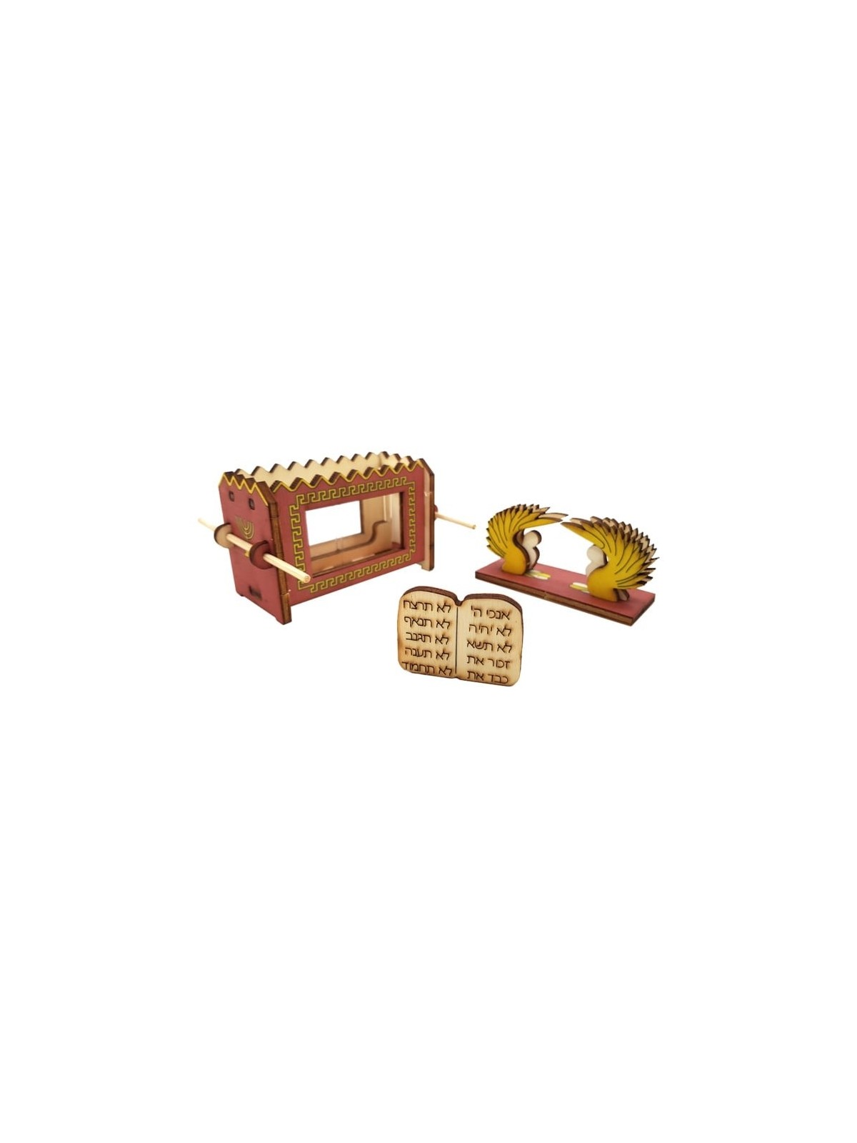 Ark of the Covenant: Do-It-Yourself 3D Puzzle Kit (Colored)