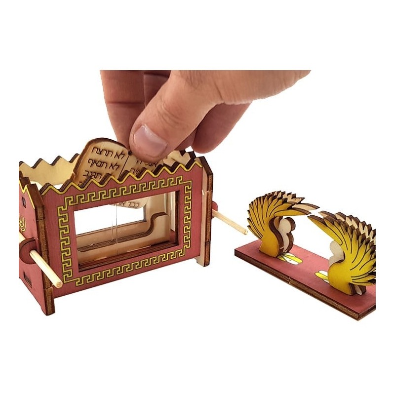 Ark of the Covenant: Do-It-Yourself 3D Puzzle Kit (Colored)