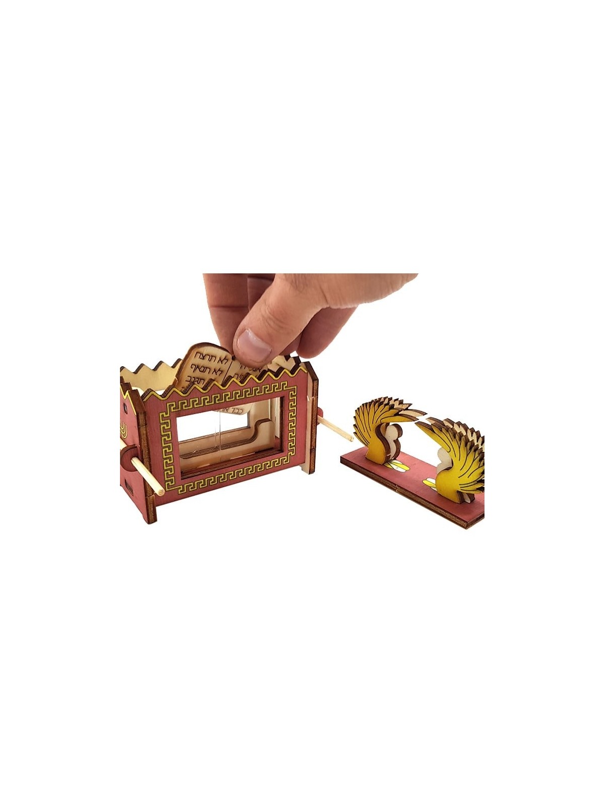 Ark of the Covenant: Do-It-Yourself 3D Puzzle Kit (Colored)
