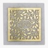 Designer Gold-Plated Abundance and Blessings Wall Hanging with Pomegra