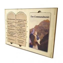 Ten Commandments: Interactive Educational Puzzle (Hebrew / English)