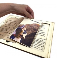 Ten Commandments: Interactive Educational Puzzle (Hebrew / English)