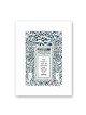 Welcoming Priestly Blessing with Initials Laser-Cut Paper Wall Art by