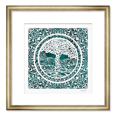 David Fisher Tree of Life Papercut