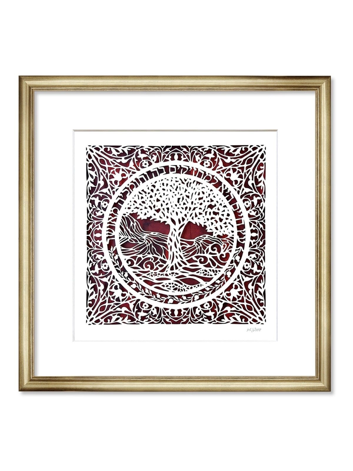 David Fisher Tree of Life Papercut