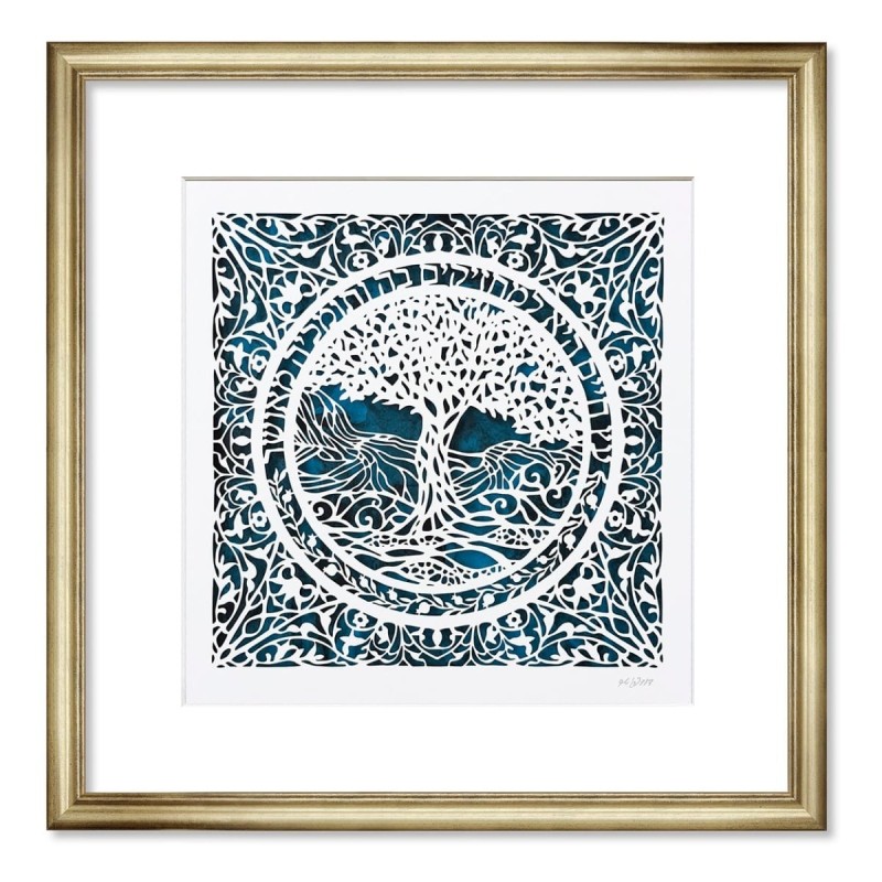 David Fisher Tree of Life Papercut