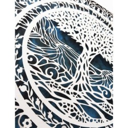 David Fisher Tree of Life Papercut