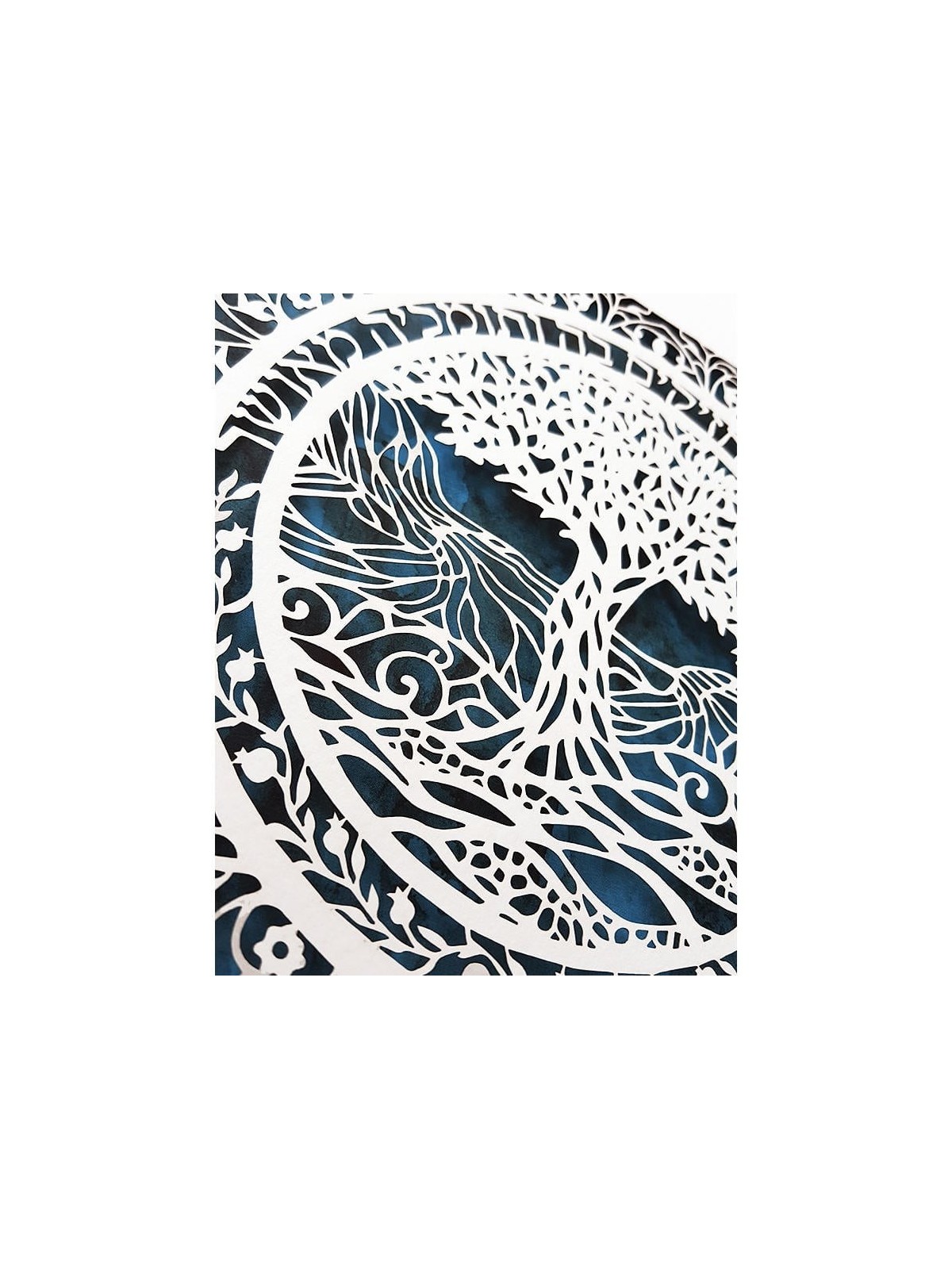 David Fisher Tree of Life Papercut