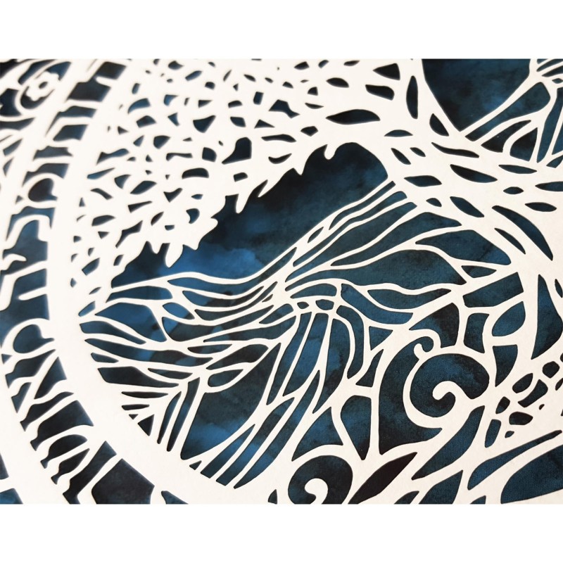 David Fisher Tree of Life Papercut
