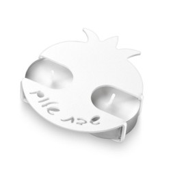 Adi Sidler Anodized Aluminum Pomegranate Travel Shabbat Candlesticks -