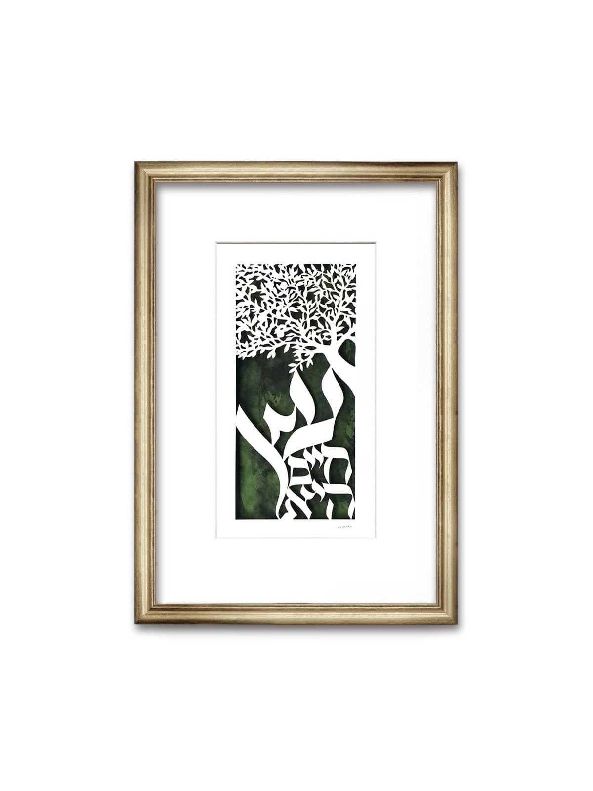 David Fisher Laser Cut Paper Tree of Life Wall Hanging - Choice of Col