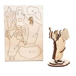 Moses & 10 Commandments: Do-It-Yourself 3D Puzzle Kit