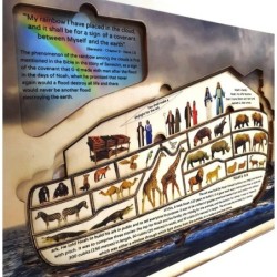 Educational Noah's Ark Wooden Interactive Puzzle