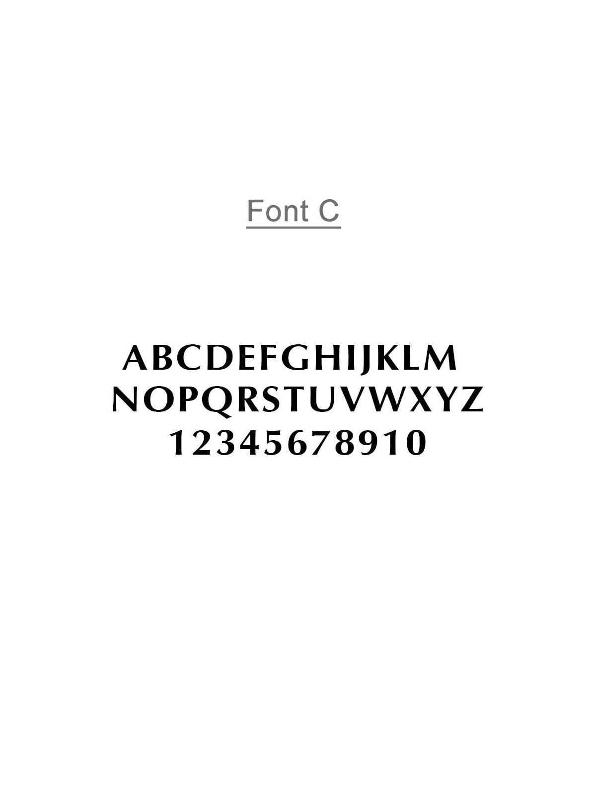 Tree of Life Handmade Ceramic English Personalized Door Sign With 24K