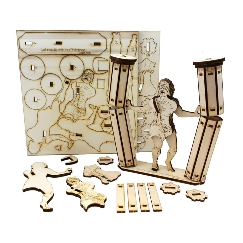 Samson: Do-It-Yourself 3D Puzzle Kit