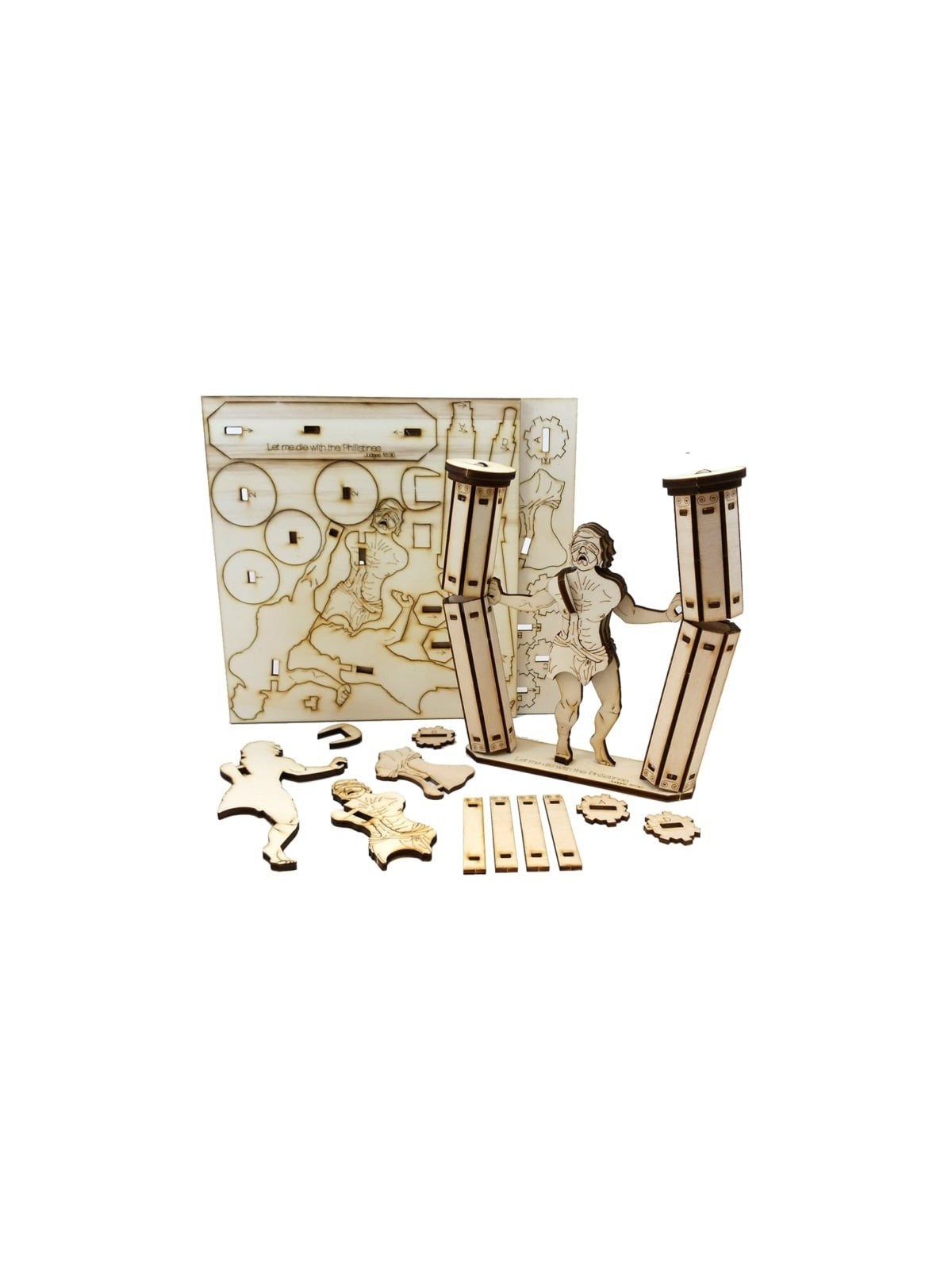 Samson: Do-It-Yourself 3D Puzzle Kit