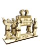 Carrying The Ark: Do-It-Yourself 3D Puzzle Kit