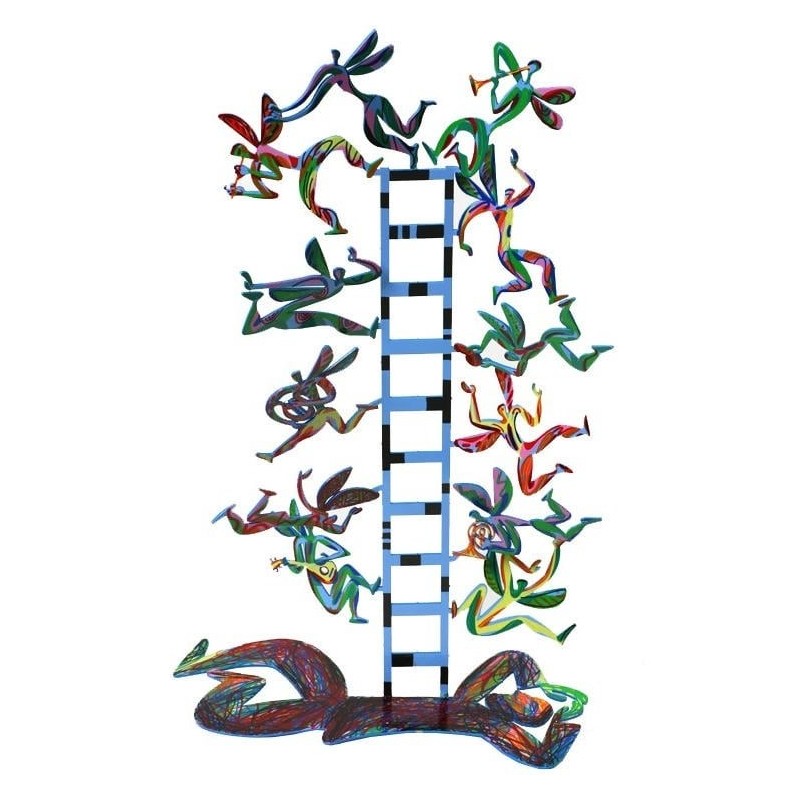 David Gerstein Signed Sculpture - Jacob's Ladder