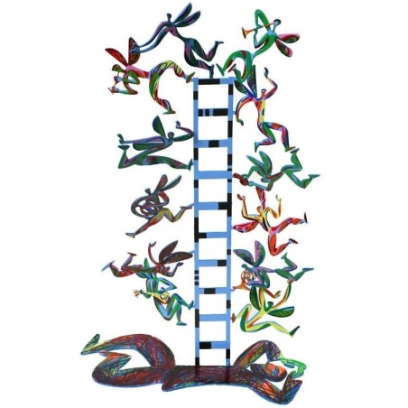 David Gerstein Signed Sculpture - Jacob's Ladder