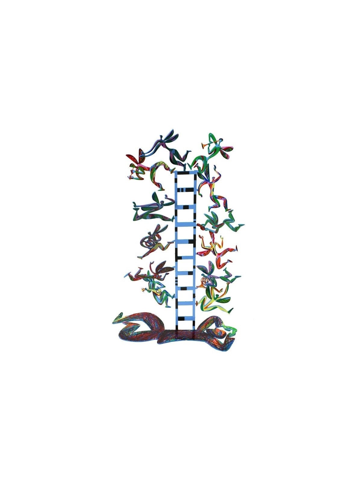 David Gerstein Signed Sculpture - Jacob's Ladder