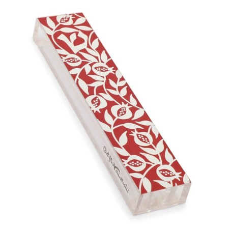 Dorit Judaica Pomegranate Mezuzah Case