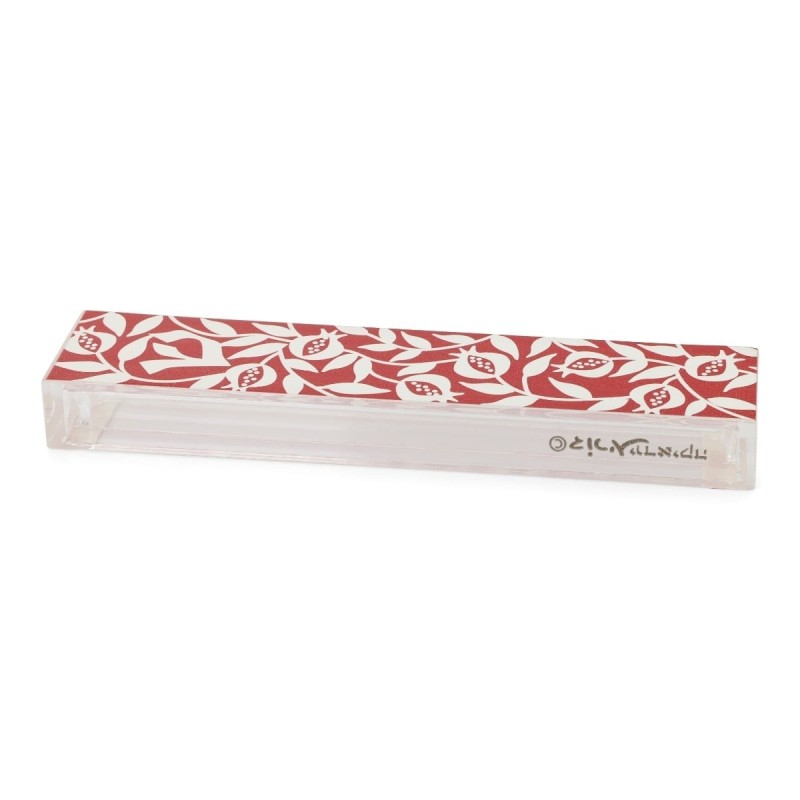 Dorit Judaica Pomegranate Mezuzah Case