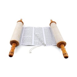 Deluxe Torah Scroll Replica - Large
