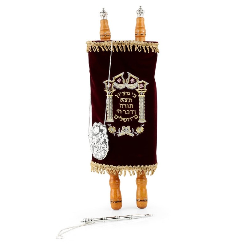Deluxe Torah Scroll Replica - Large