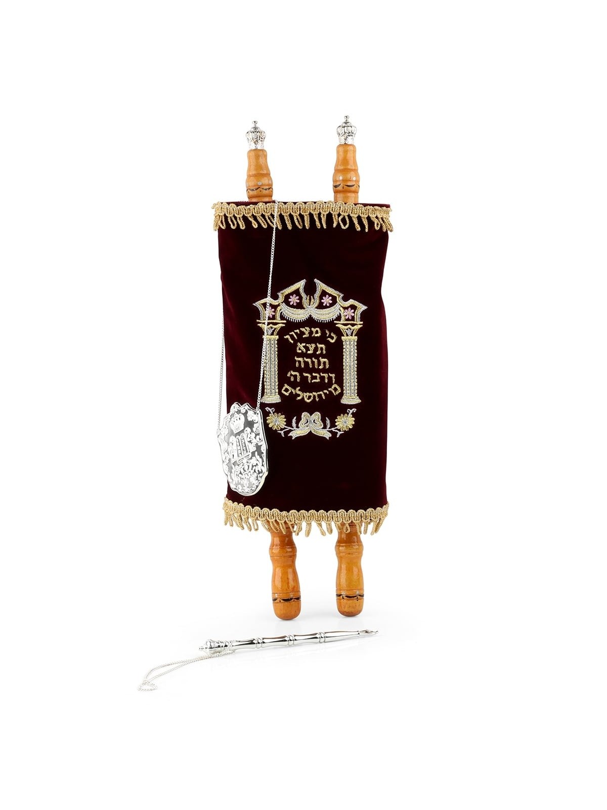 Deluxe Torah Scroll Replica - Large