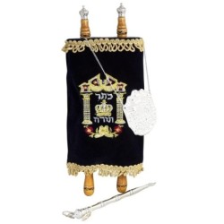 Deluxe Torah Scroll Replica - Large