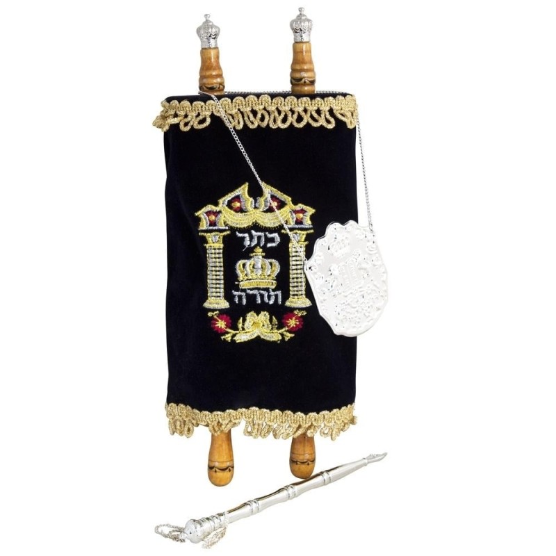 Deluxe Torah Scroll Replica - Large