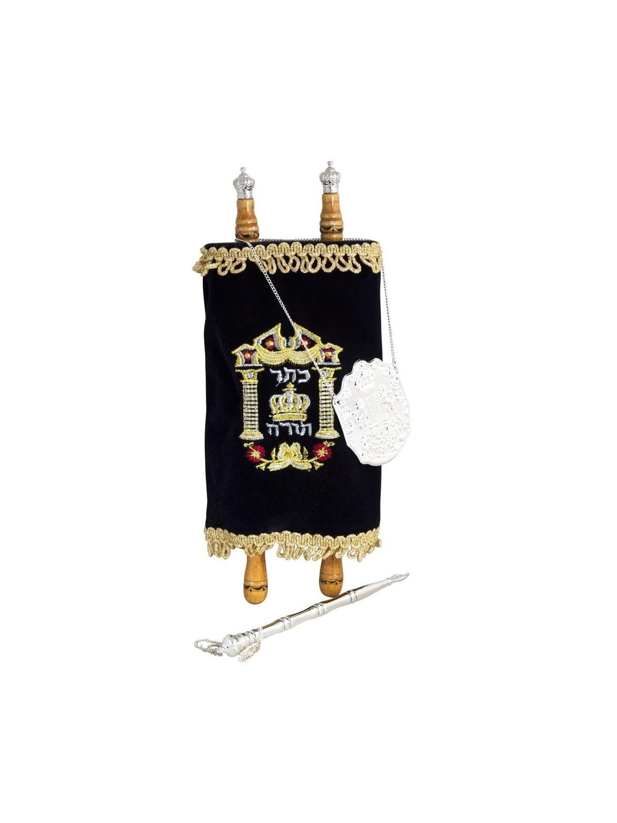Deluxe Torah Scroll Replica - Large