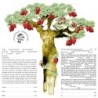Ruth Rudin Personalized Blooming Pomegranate Tree Ketubah