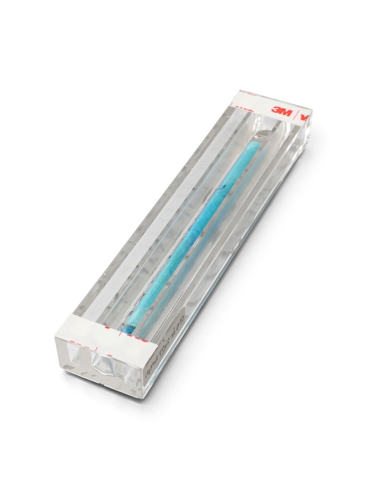 Dorit Judaica Acrylic Mezuzah Case with Laser-Cut Steel Pomegranates a