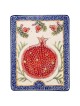 Art in Clay Limited Edition Handmade Pomegranate Ceramic Plaque Wall H