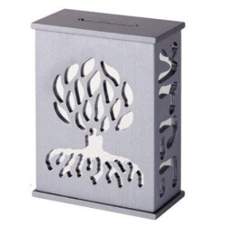 Tree of Life Tzedakah (Charity) Box - Variety of Colors. Agayof Design